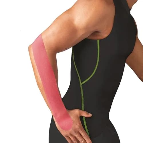 Leukotape K Kinesiology Tape, 2 in x 5.5 yds, 5 Rolls | Water-Resistant, Skin-Friendly Support thumbnail 2