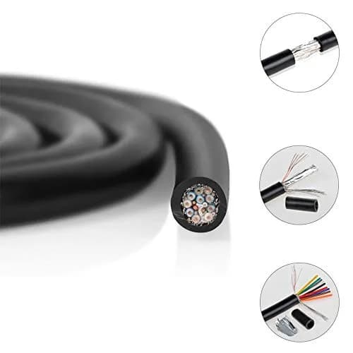 LFHUKEJI RJ45 to DB9 Serial Console Cable 2.99 m (9.8 Ft) | Connects Routers & Switches thumbnail 7