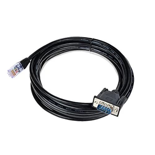 LFHUKEJI RJ45 to DB9 Serial Console Cable 2.99 m (9.8 Ft) | Connects Routers & Switches thumbnail 2