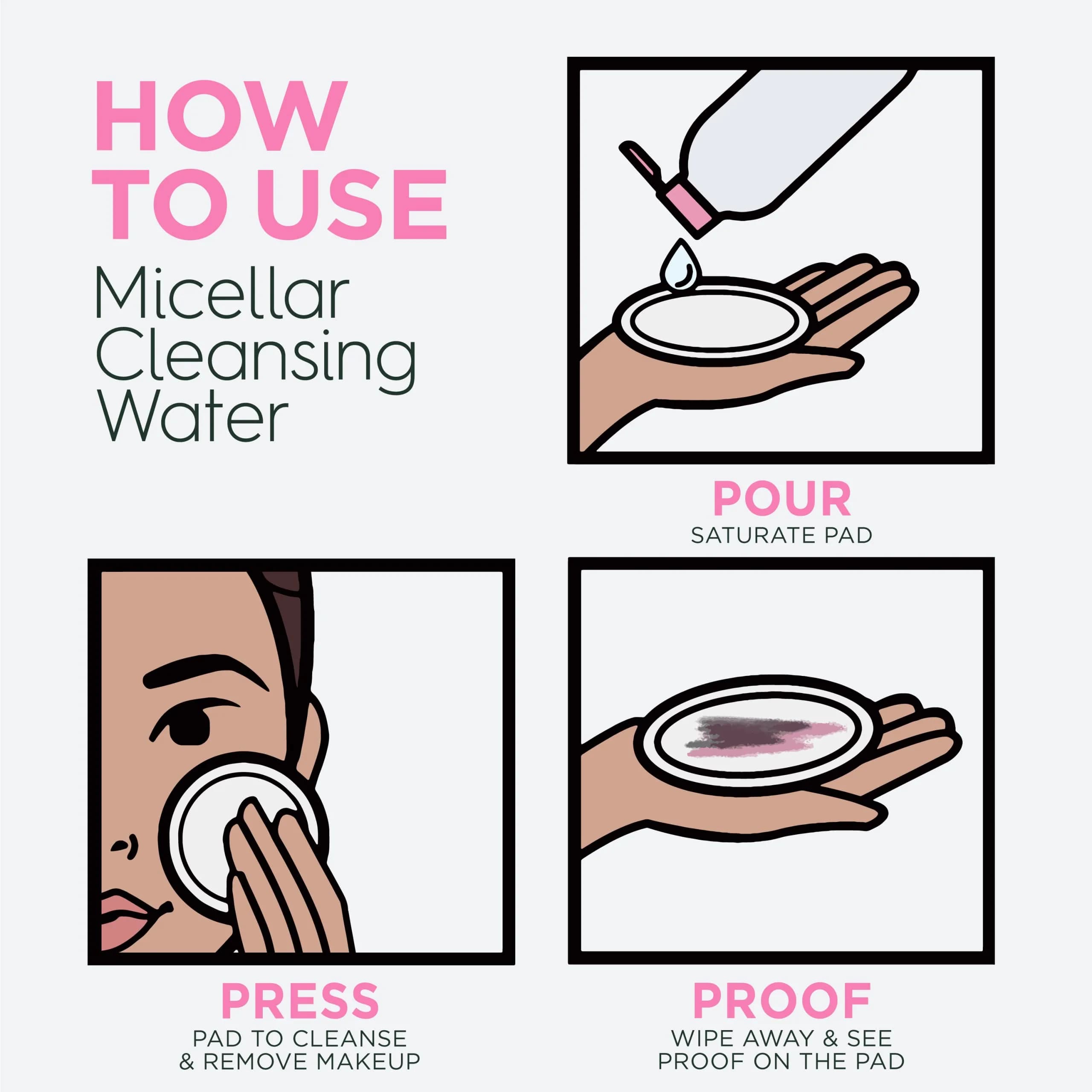 Garnier Micellar Cleansing Water All-in-1 Makeup Remover 100mL (3.4 Fl Oz) | Gentle Cleansing for All Skin Types - view 5