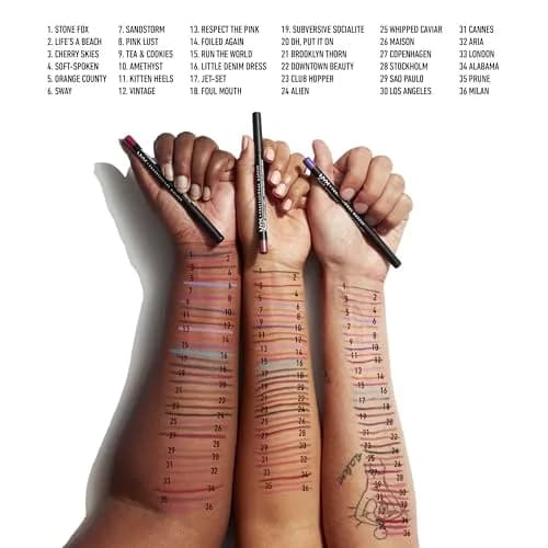 NYX PROFESSIONAL MAKEUP Suede Matte Lip Liner Sandstorm | Velvety, Long-Lasting, Matte Finish thumbnail 3
