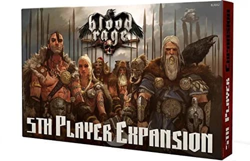 CMON Blood Rage 5th Player Expansion Board Game | Viking Battle Strategy Game | 2-4 Players, Ages 14+ | 19.6 cm (7.7 in) x 31.8 cm (12.5 in) thumbnail 1