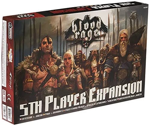 CMON Blood Rage 5th Player Expansion Board Game | Viking Battle Strategy Game | 2-4 Players, Ages 14+ | 19.6 cm (7.7 in) x 31.8 cm (12.5 in) thumbnail 2
