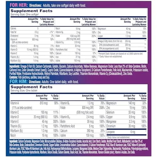 ONE A DAY Pre-Pregnancy Multivitamin Softgel 60 Count | Supports Fertility & Pregnancy thumbnail 9