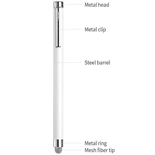 ChaoQ Metal Stylus Pens for Touch Screens, 5.3 inch (13.5cm) | 4 Pcs with 8 Extra Replacement Tips thumbnail 4