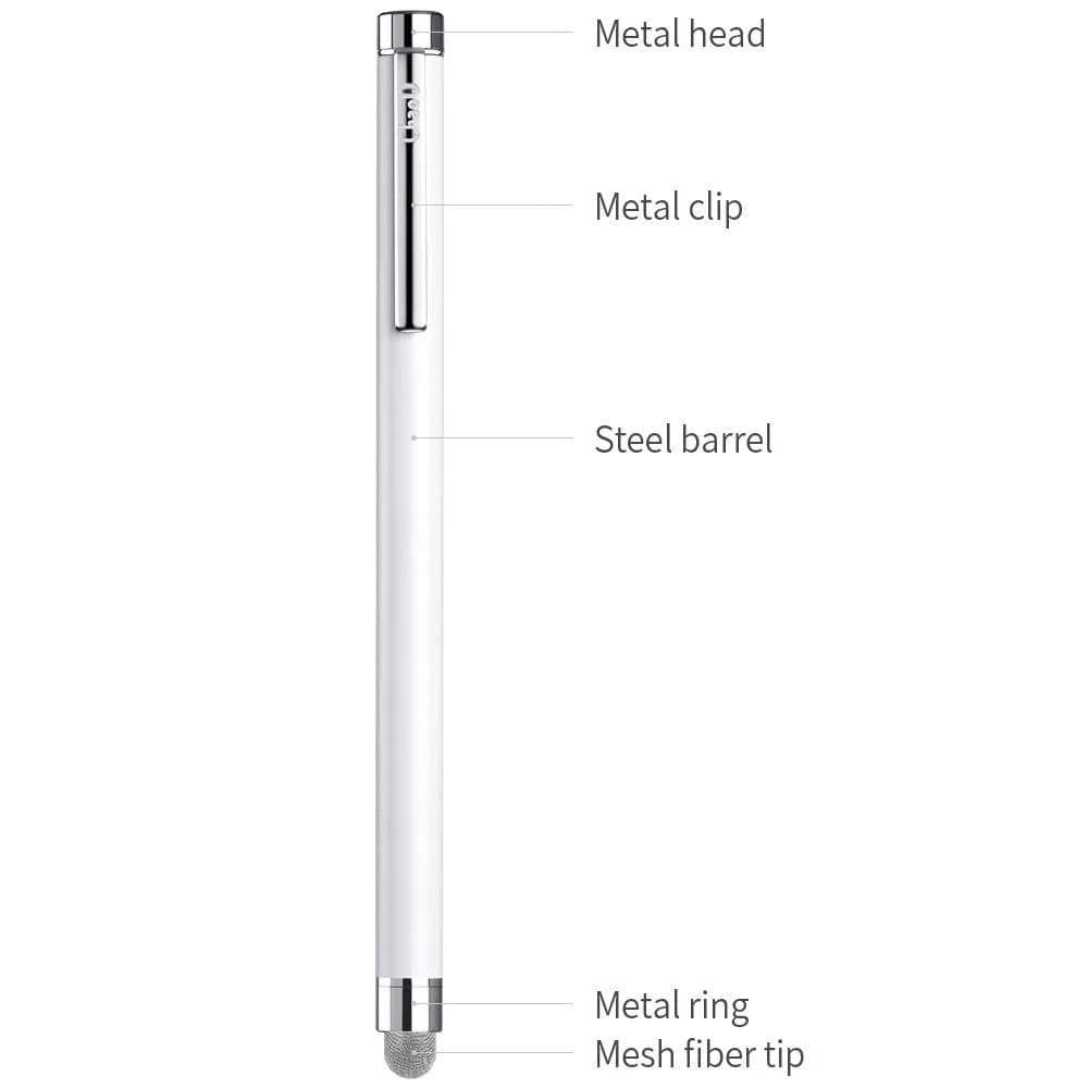 ChaoQ Metal Stylus Pens for Touch Screens, 5.3 inch (13.5cm) | 4 Pcs with 8 Extra Replacement Tips - view 4
