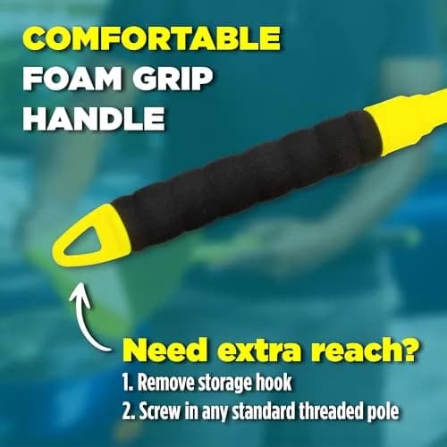 Invisible Glass Reach & Clean Windshield Cleaner Tool with 2 Microfiber Pads | Cleans Interior & Exterior Auto Glass thumbnail 5