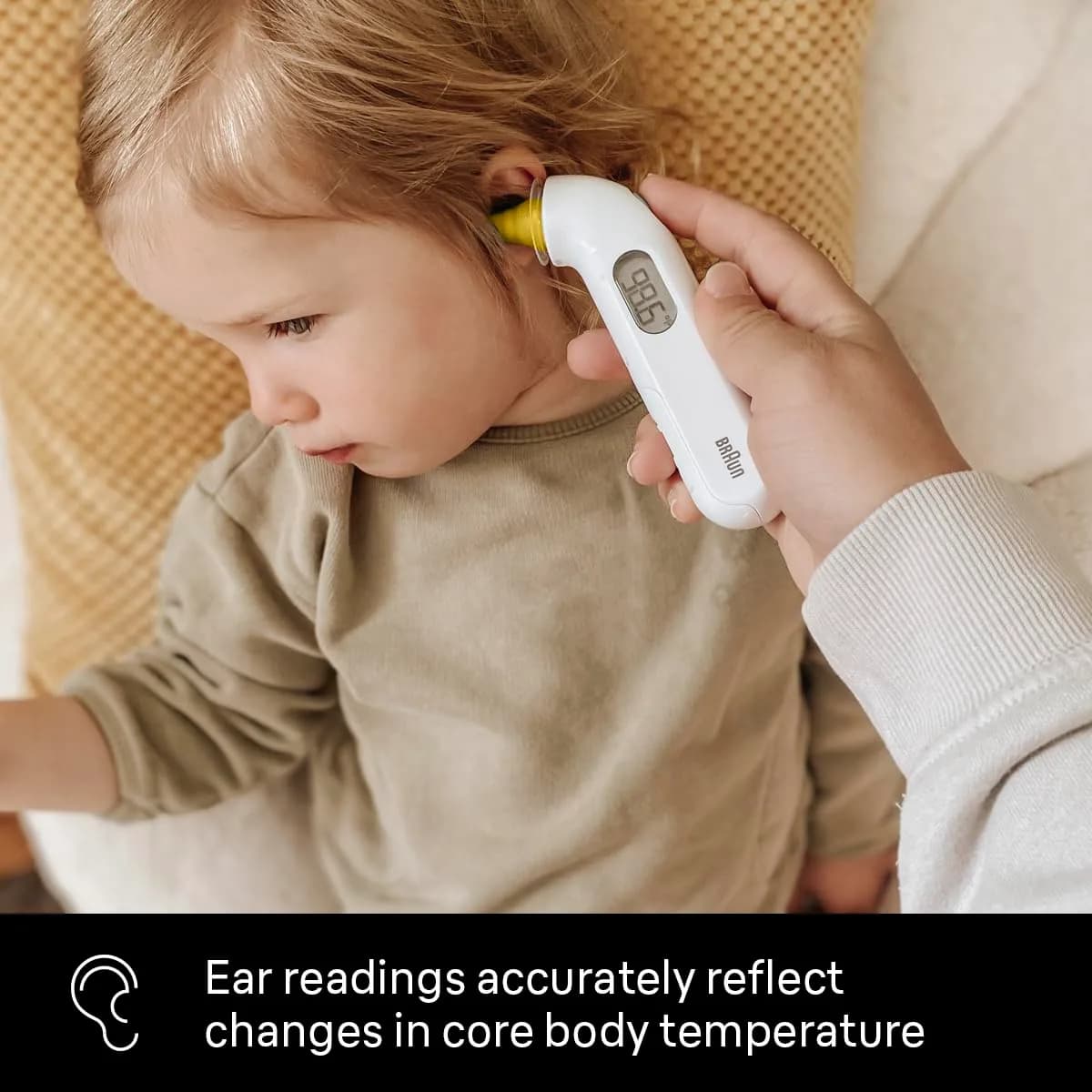 Braun ThermoScan 3 Ear Thermometer IRT3030 | Fast 1-Second Reading, Audio Fever Indicator, Pediatrician Recommended - view 5