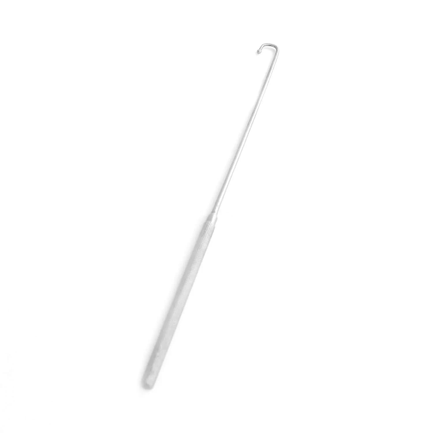 OdontoMed2011 Spay Snook Hook Veterinary Instruments Stainless Steel Hook Standard Ball | High-Quality Pet Surgery Tool