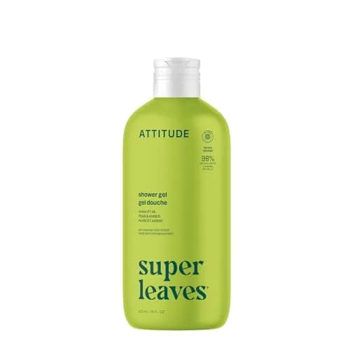 BIO SPECTRA ATTITUDE Body & Face Wash, Pear & Amber, EWG Verified, Vegan, 16 Fl Oz | Gentle, Naturally Sourced Cleansing for All thumbnail 1