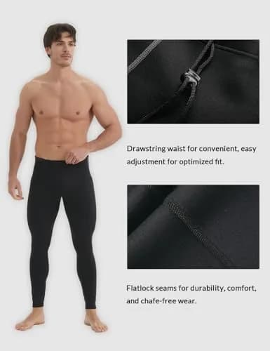 Lemorecn Wetsuit Pants Men 1.5mm Neoprene | Water Sports & Diving Gear thumbnail 4