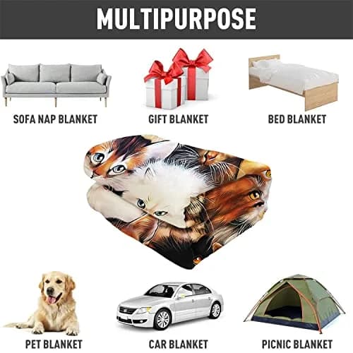YISUMEI 40" x 50" Blanket Comfort Warmth Soft Plush Throw for Couch Cozy Snuggle in India thumbnail 4
