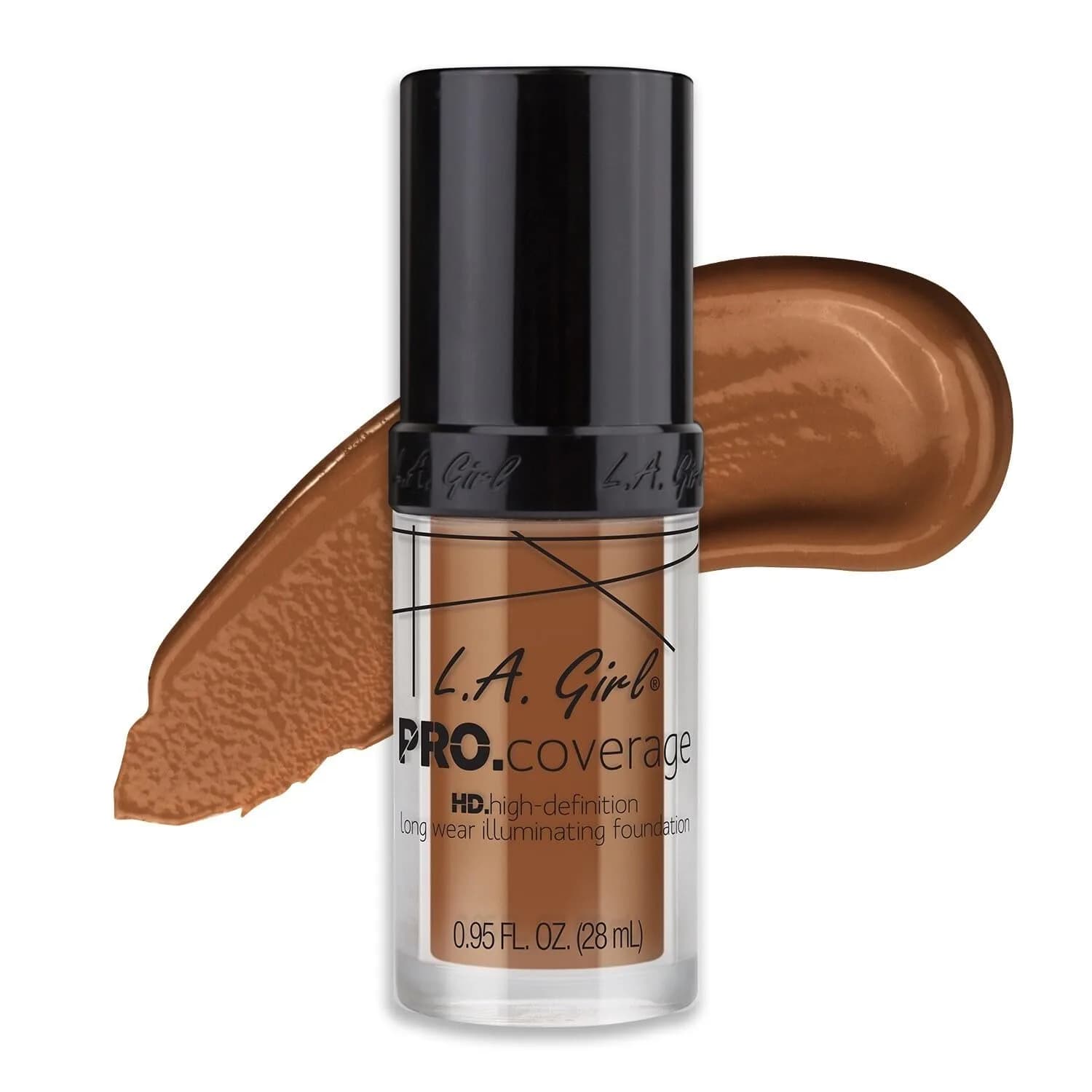 L.A. Girl Pro Coverage Liquid Foundation in Toast - Dewy, Radiant Finish (28.08ml) - view 2