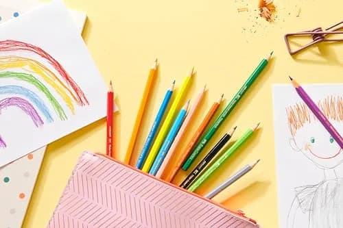 Faber-Castell Classic Colored Pencils Tin Set, 48 Vibrant Colors | Reforested Wood, Kid-Friendly (70-120 chars) thumbnail 4