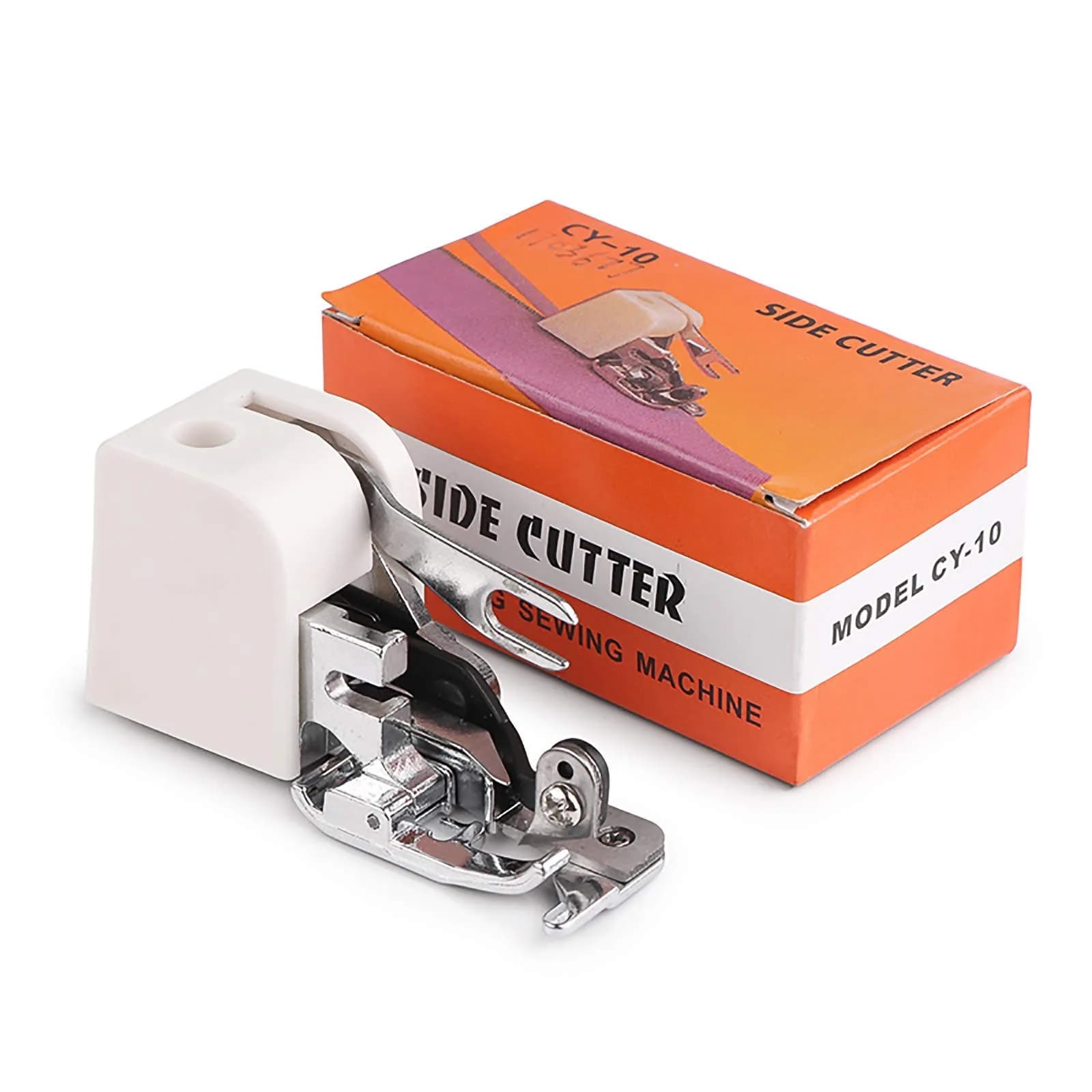 ONEVER Side Cutter Presser Foot for Low Shank Sewing Machines | Fabric Trimming & Overcast Finish — Style 1