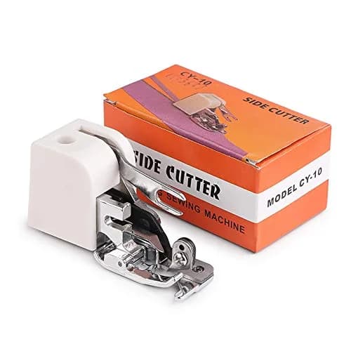 ONEVER Side Cutter Presser Foot for Low Shank Sewing Machines | Fabric Trimming & Overcast Finish thumbnail 1