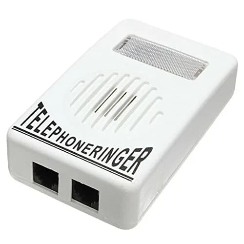 AKOAK Loud Sound Telephone Ring Amplifier with Light Flasher | Boosts Ring Volume Up to 95db thumbnail 1