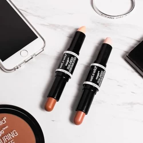 wet n wild MegaGlo Dual-Ended Contour Stick Medium/Tan, Cruelty-Free | Semi-Matte Finish thumbnail 3