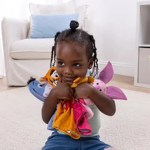 Melissa & Doug Disney Winnie The Pooh Hand Puppets | 4 Plush Characters for Kids & Adults thumbnail 5
