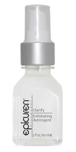 epicuren DISCOVERY Clarify Exfoliating Astringent 2 oz. | Gentle exfoliation for oily skin, minimizes pores, easy-to-carry bottle thumbnail 1