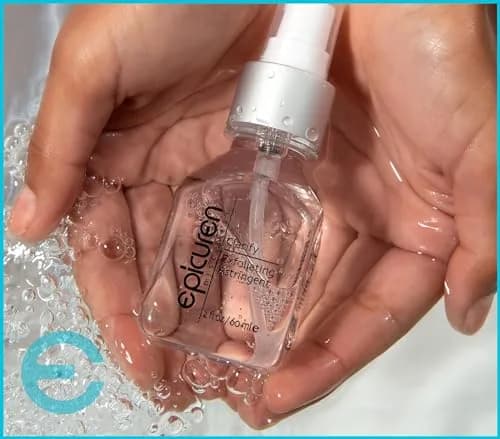 epicuren DISCOVERY Clarify Exfoliating Astringent 2 oz. | Gentle exfoliation for oily skin, minimizes pores, easy-to-carry bottle thumbnail 2