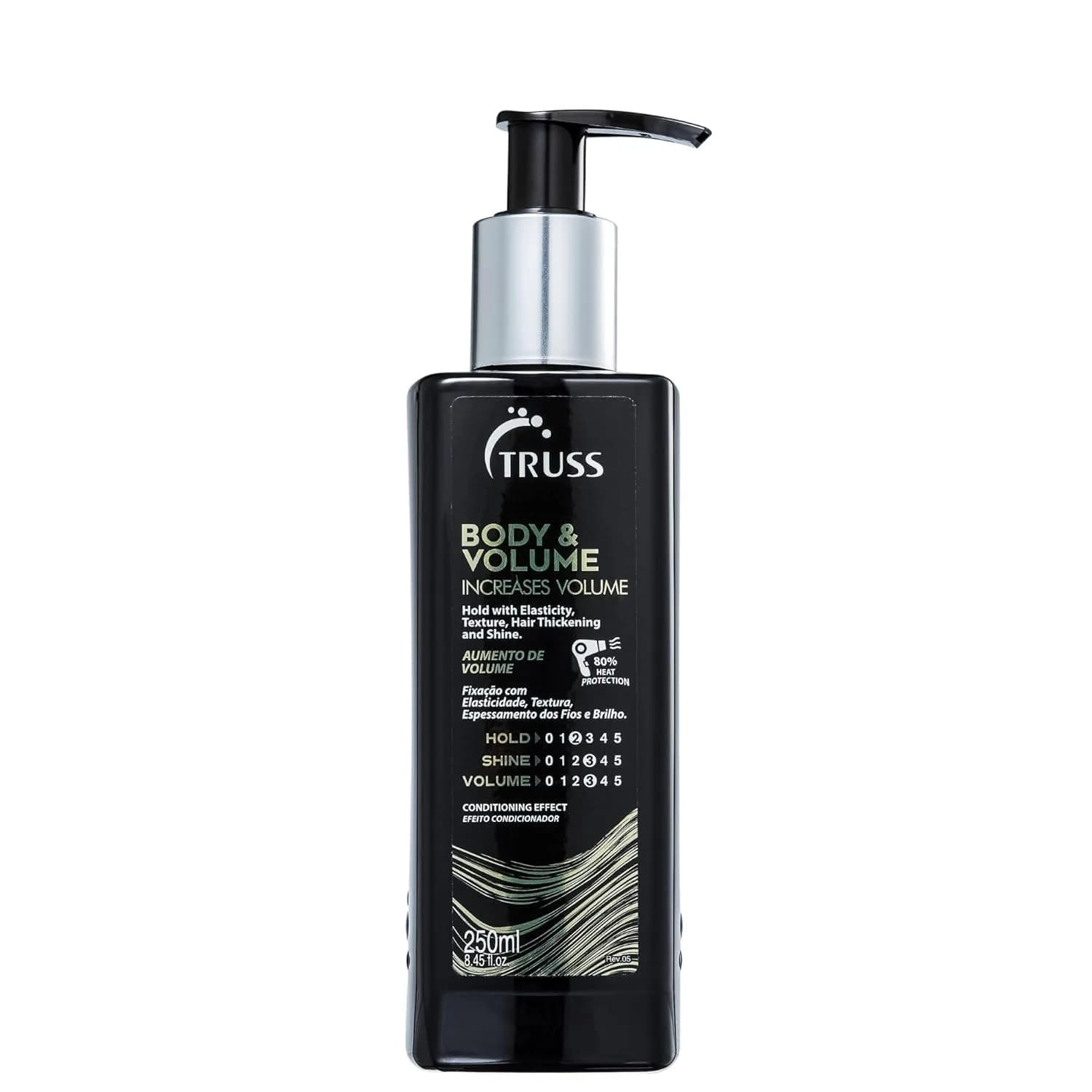 TRUSS Body and Volume Hair Treatment, Cream, 8.45 oz | Weightless Volumizing Formula for Straight Hair — 8.45 Ounce