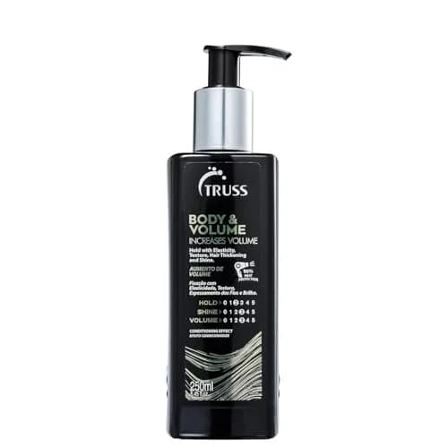TRUSS Body and Volume Hair Treatment, Cream, 8.45 oz | Weightless Volumizing Formula for Straight Hair thumbnail 1