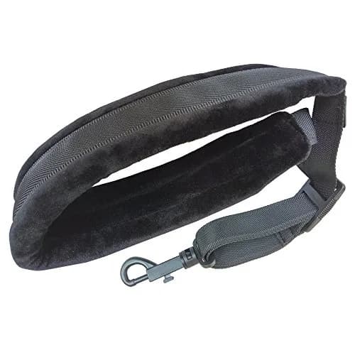 Xinlinke Professional Black Padded Saxophone Neck Strap 45-55cm | Comfortable, Adjustable & Locking Hook thumbnail 2