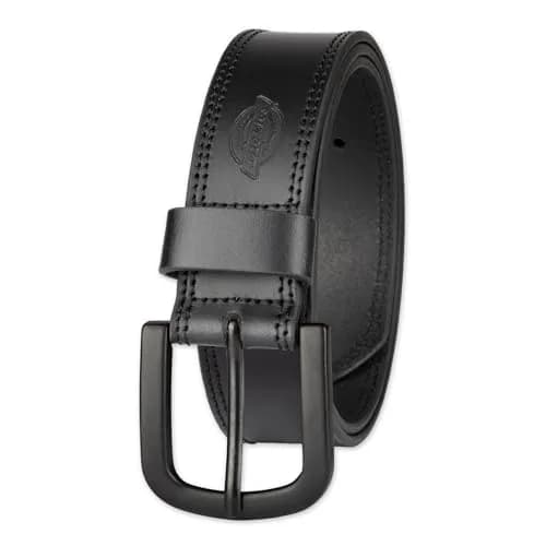 Dickies Men's Genuine Leather Work Casual Belt | Durable, Versatile & Authentic thumbnail 1