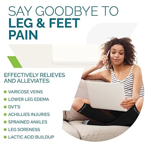 Run Forever Compression Socks for Men & Women | 20-30mmHg Support for Active Lifestyle thumbnail 2