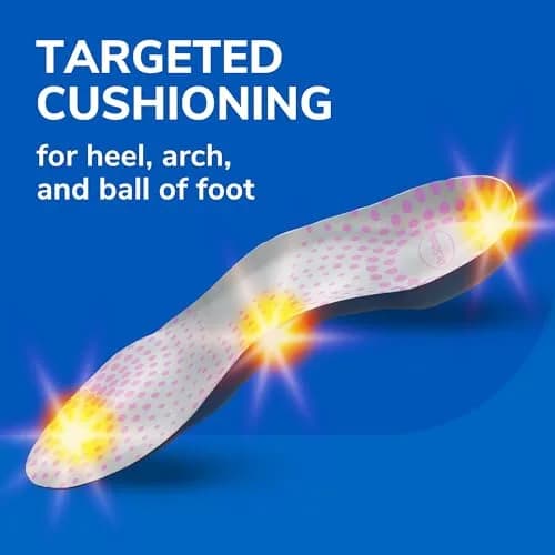 Dr. Scholl's Tri-Comfort Insoles for Women, Size 6-11 (1 Pair) | Medium Arch Support for Daily Pain Relief thumbnail 2