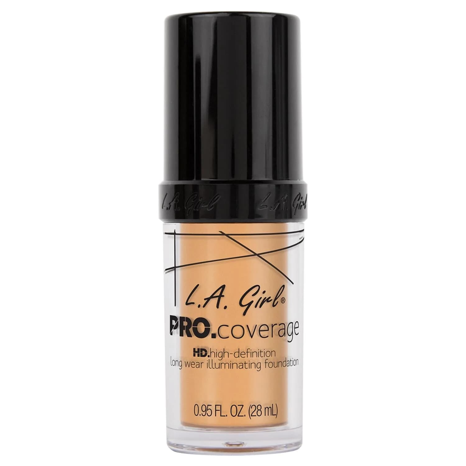 L.A. Girl Pro Coverage Liquid Foundation in Natural - 28.08ml (0.95 Fl Oz) for a Dewy Radiance - view 3