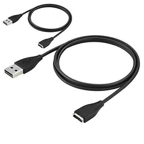 Kissmart Charger for Fitbit Surge Fitness Superwatch | 2 Pack, 1m/3.3ft | Compatible with Fitbit Surge thumbnail 1