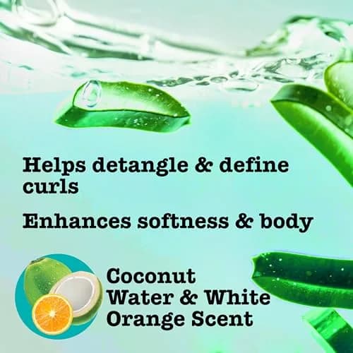Maui Moisture Curl Quench + Coconut Oil Hydrating Curl Cream Smoothie 355ml (12 fl oz) | Tames Frizz for Curly Hair thumbnail 3