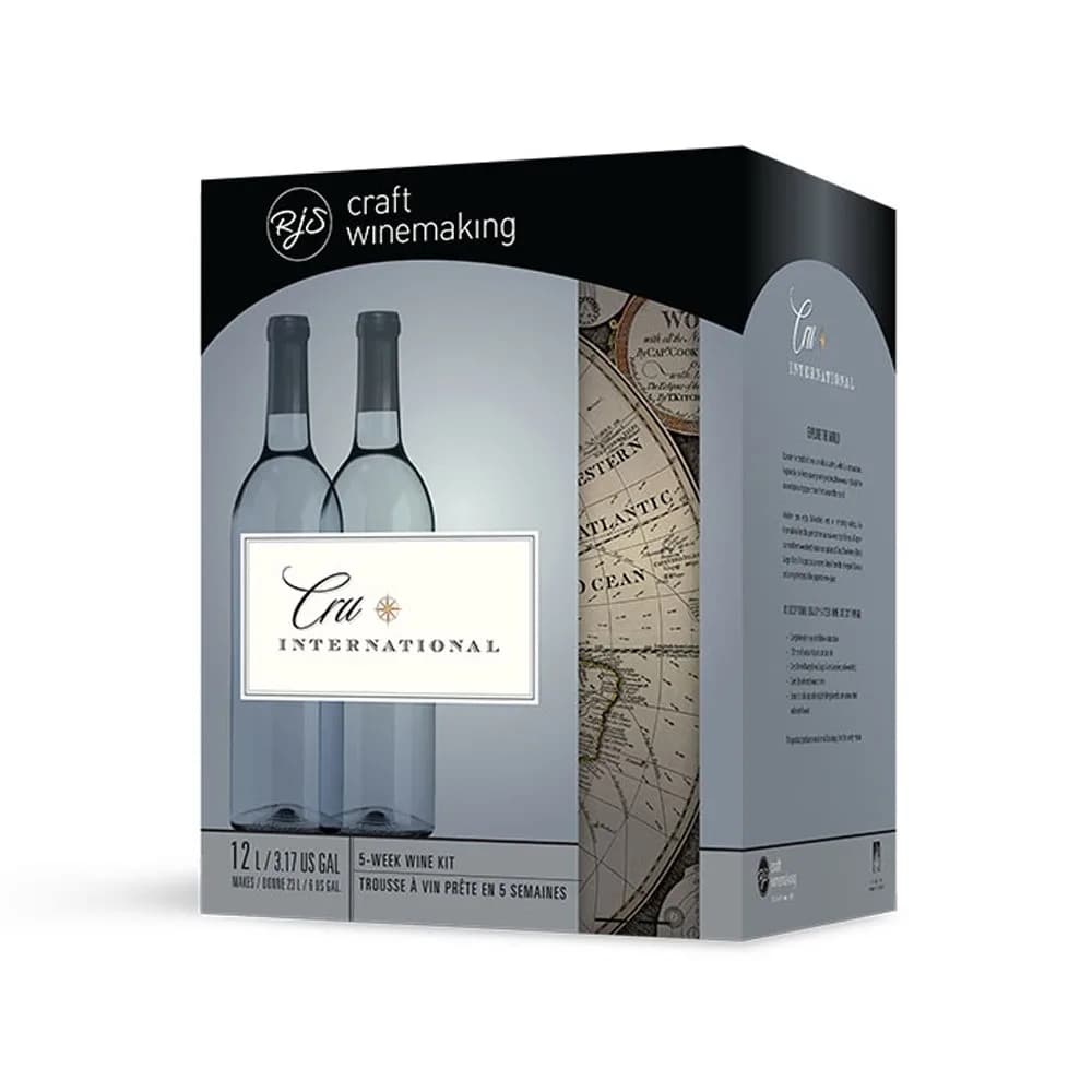 RJS Craft Winemaking Cru International California Syrah | Full Body Dry Red Wine Kit (23L)