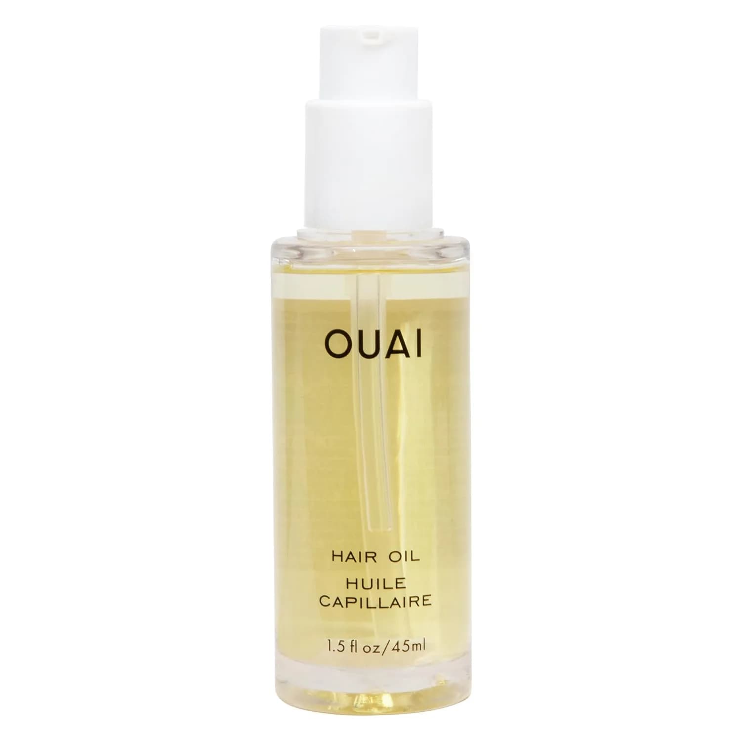 OUAI Hair Oil Lightweight Heat Protectant Frizz Control 1.5 Fl Oz | Nourishes & Shields Hair