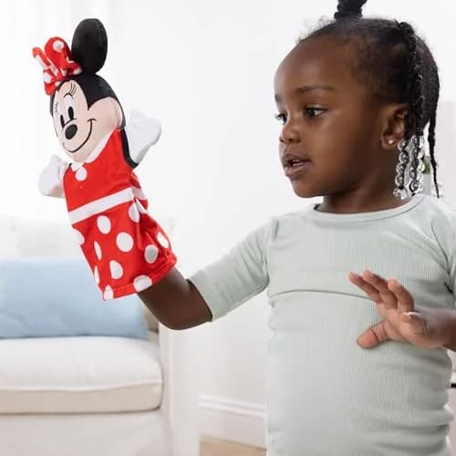 Melissa & Doug Disney Mickey Mouse & Friends Soft & Cuddly Hand Puppets | 4-Piece Set for Kids & Adults thumbnail 8