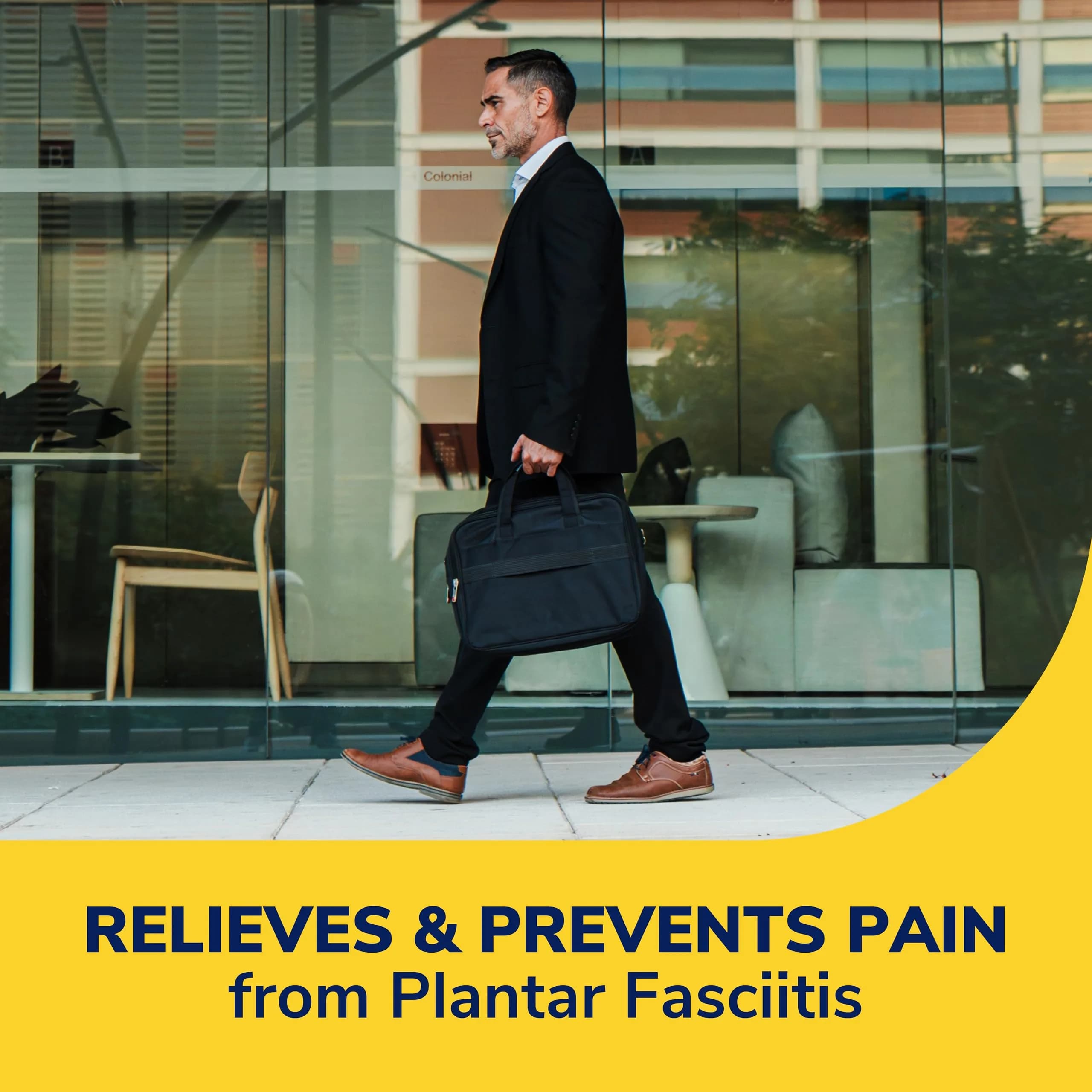 Dr. Scholl's Plantar Fasciitis Relief Orthotic Insoles for Men - Size 8-13 (1 Pair) | Clinically Proven Pain Relief - view 6