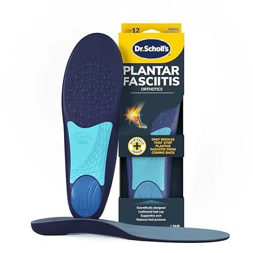 Dr. Scholl's Plantar Fasciitis Relief Orthotic Insoles for Women - Medium Arch Support, Cut to Fit | Relieves Heel Pain & Spurs — Men's Insole