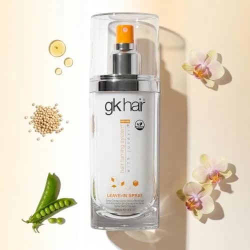 GK HAIR Keratin Leave In Conditioner Spray – Lightweight Detangler Spray for All Hair Types, 120ml thumbnail 4