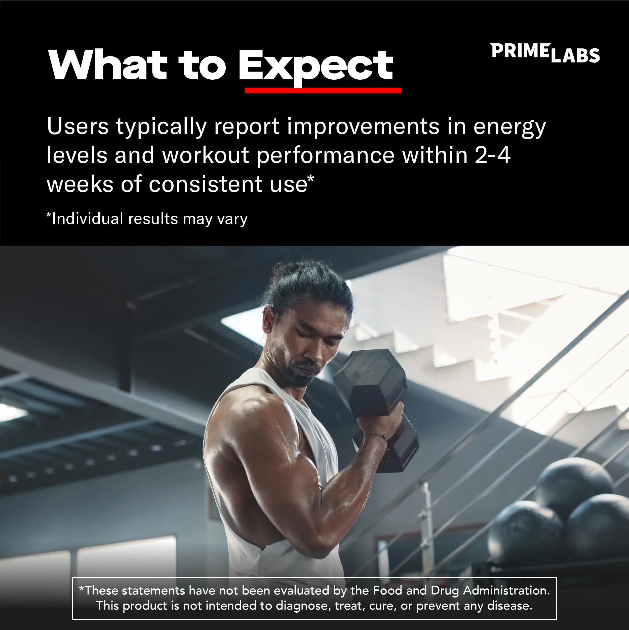 Prime Labs Testosterone Booster for Men, Supports Strength & Stamina | 60 Caplets - view 4