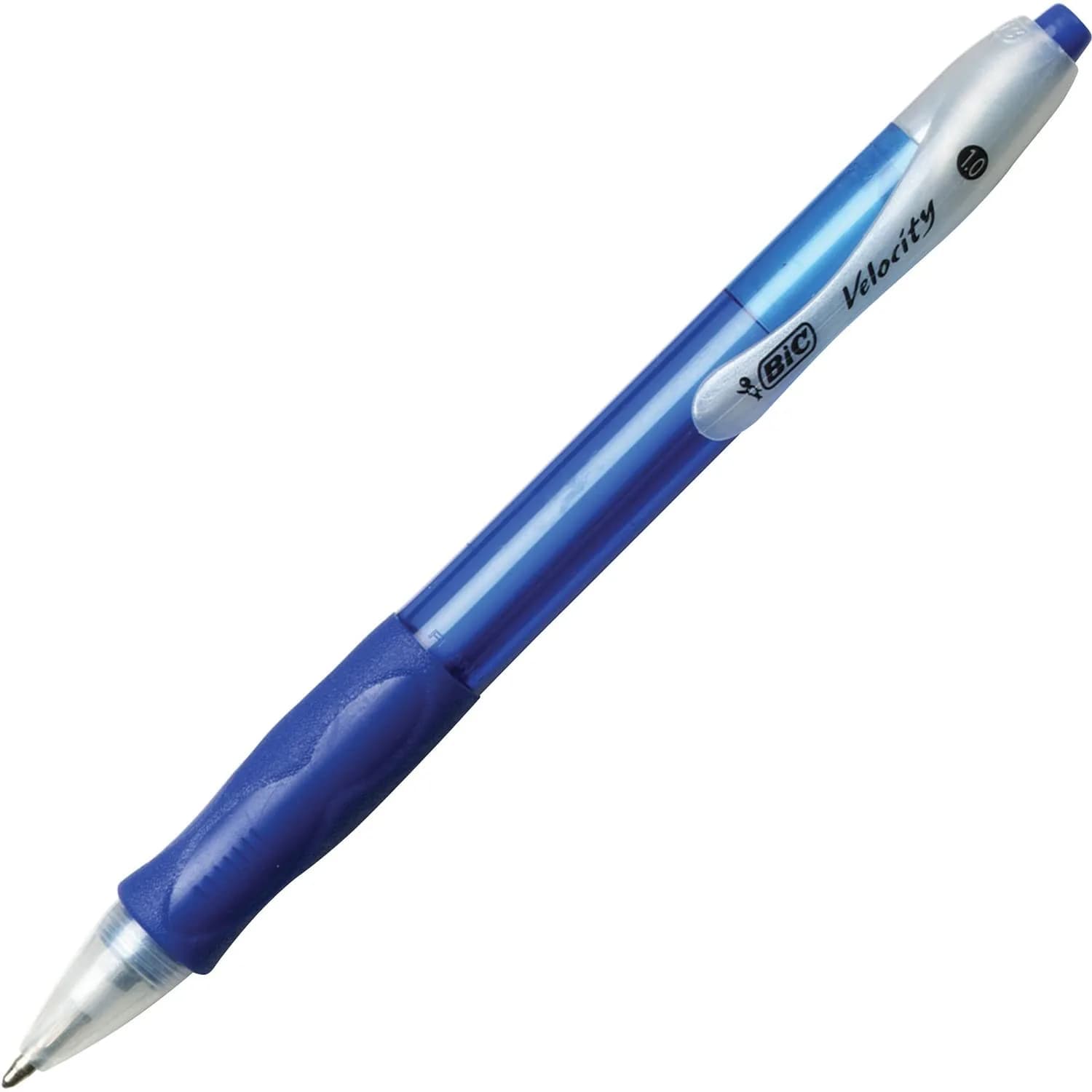 BIC Velocity Ballpoint Pen, Blue Ink | Smooth, Refillable, 36-Count for Effortless Writing — Blue