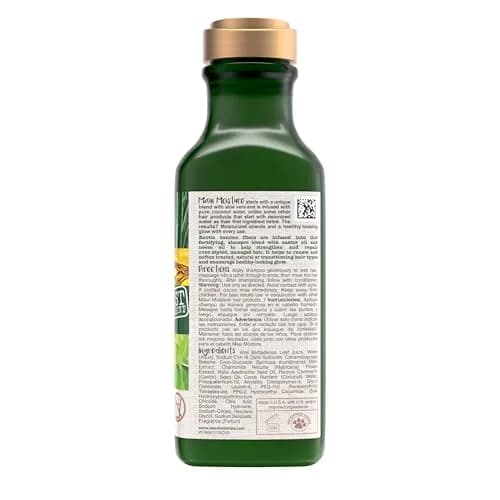Maui Moisture Thicken & Restore Bamboo Fibers Shampoo 13 fl oz (384 ml) | Vegan Strengthening Formula for Curly Hair thumbnail 8