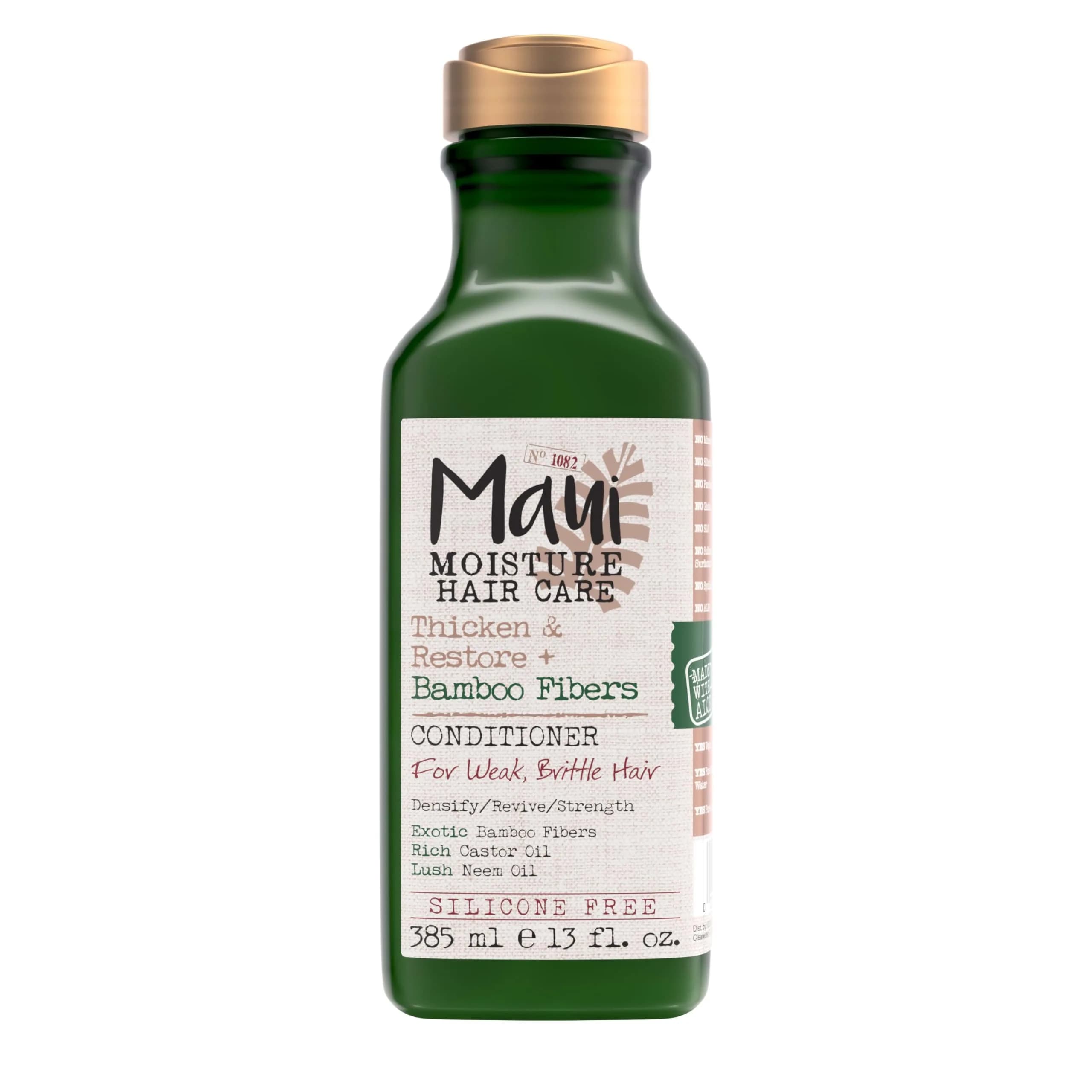 Maui Moisture Thicken & Restore Bamboo Fibers Volumizing Blow Out Mist 236ml (8 Fl Oz) | Vegan Hair Thickening Spray for Curly Hair - main product image