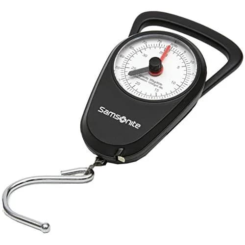 Samsonite Manual Luggage Scale Black 36 kg (80 lb) | Avoid Overweight Fees thumbnail 1