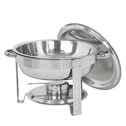 SUPER DEAL 5 Qt Stainless Steel Chafing Dish Set of 2 | Elegant Buffet Catering Equipment thumbnail 5