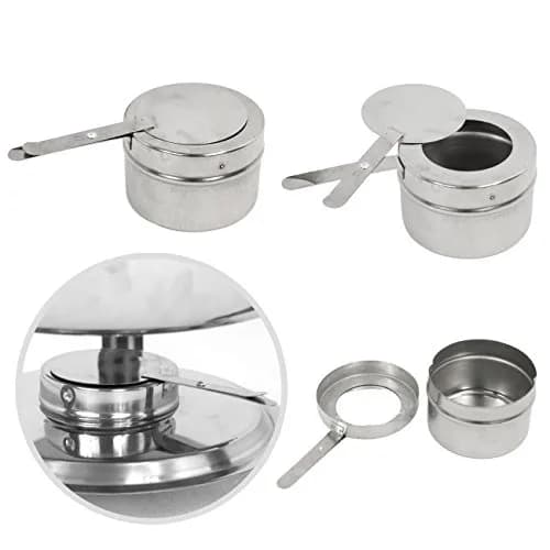 SUPER DEAL 5 Qt Stainless Steel Chafing Dish Set of 2 | Elegant Buffet Catering Equipment thumbnail 7