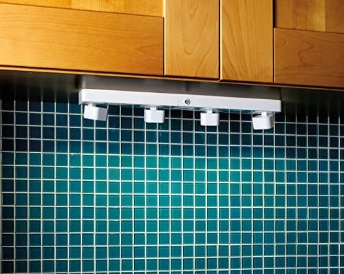 LIGHT IT! Wireless LED Fastrack Set White | Remote-Controlled Under-Cabinet Light with Swiveling Heads thumbnail 4