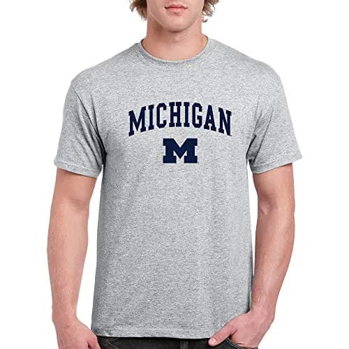 Underground Printing Michigan Arch Logo Tee - 3XL | Heavy Cotton, Unisex Fit, Collegiate Style thumbnail 2