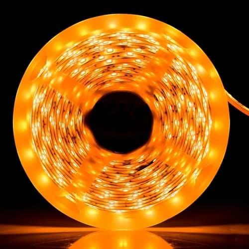 iNextStation 16.4FT 12V LED Light Strip Yellow Waterproof | Bright & Flexible Lighting thumbnail 1